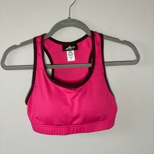Pink Sports Bra
